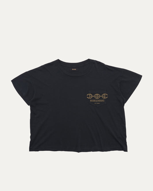 Cropped Pocket T-Shirt