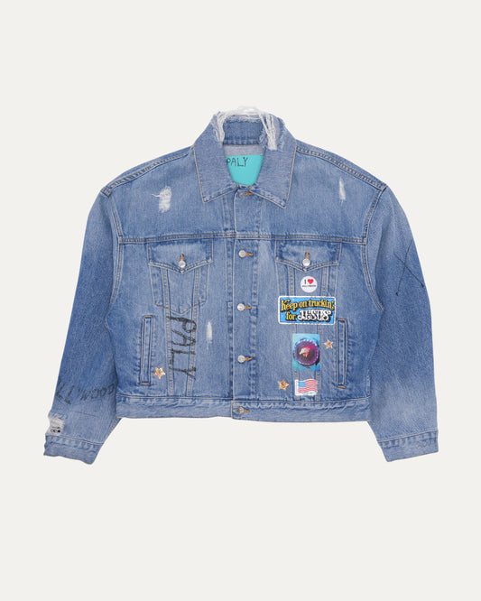 Try-Hard Denim Trucker Jacket