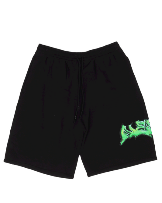 Graffiti Logo Sweat Shorts