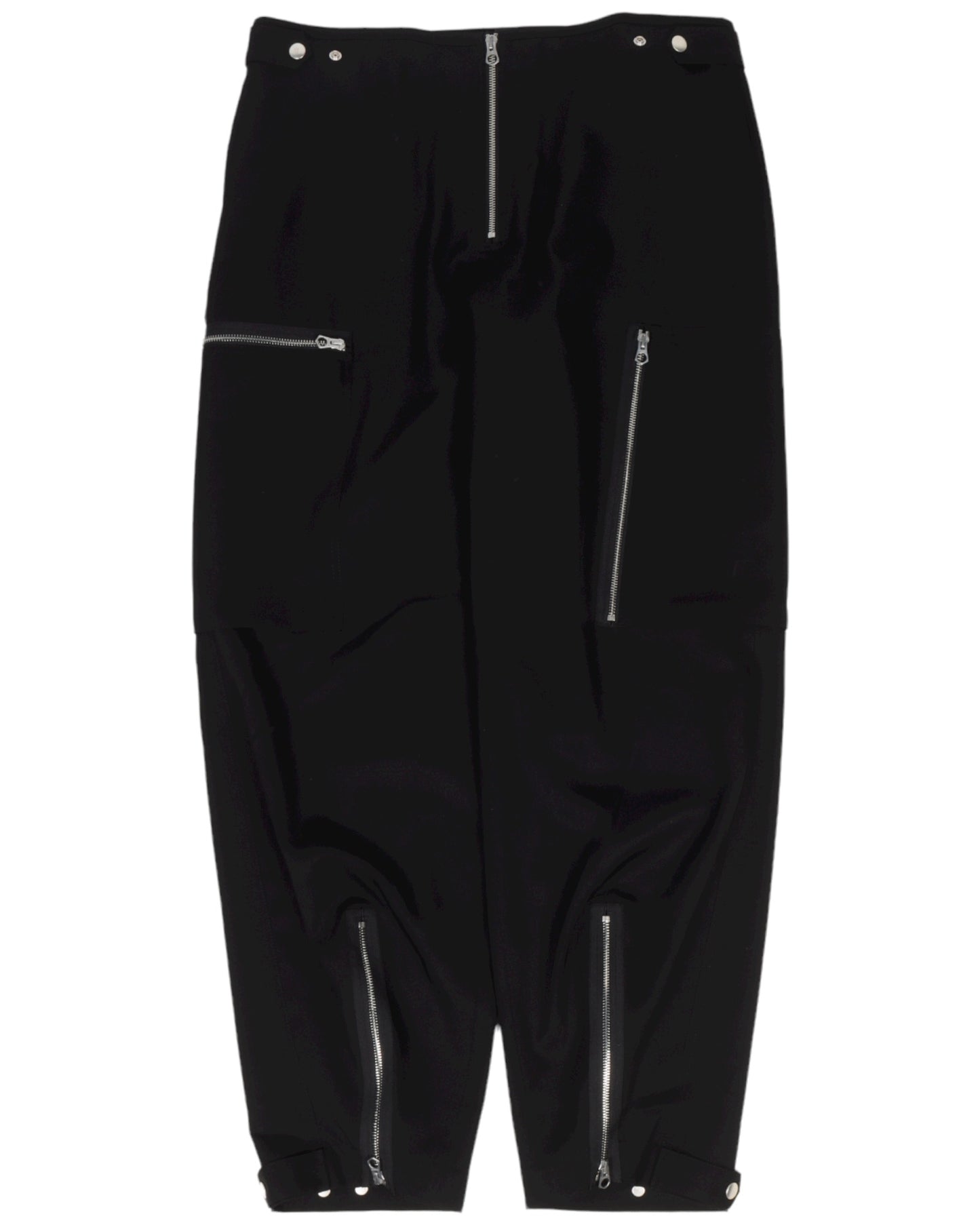 Zipper Cargo Trousers