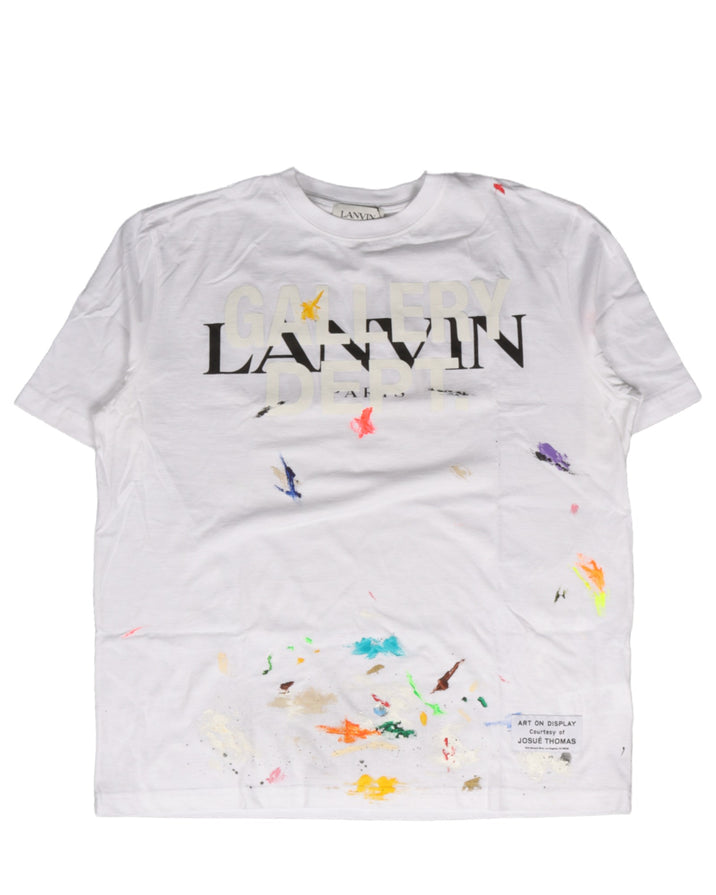Lanvin Paint Splatter T-Shirt