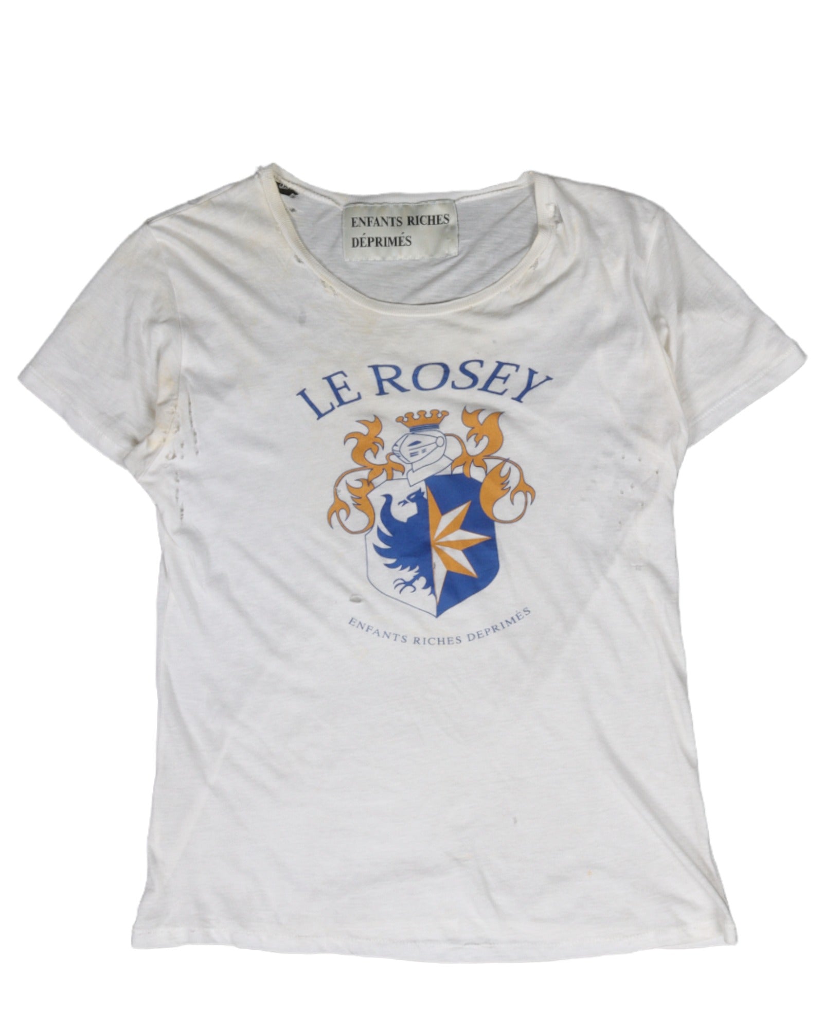 "Le Rosey" Distressed T-Shirt