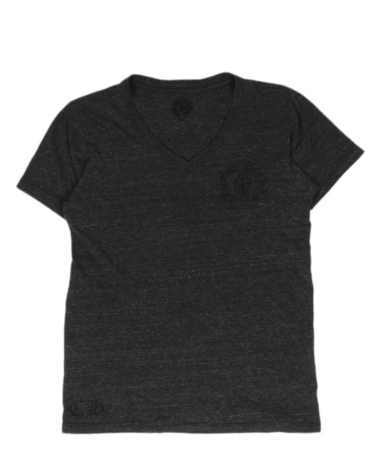 American Flag Logo V-Neck T-Shirt