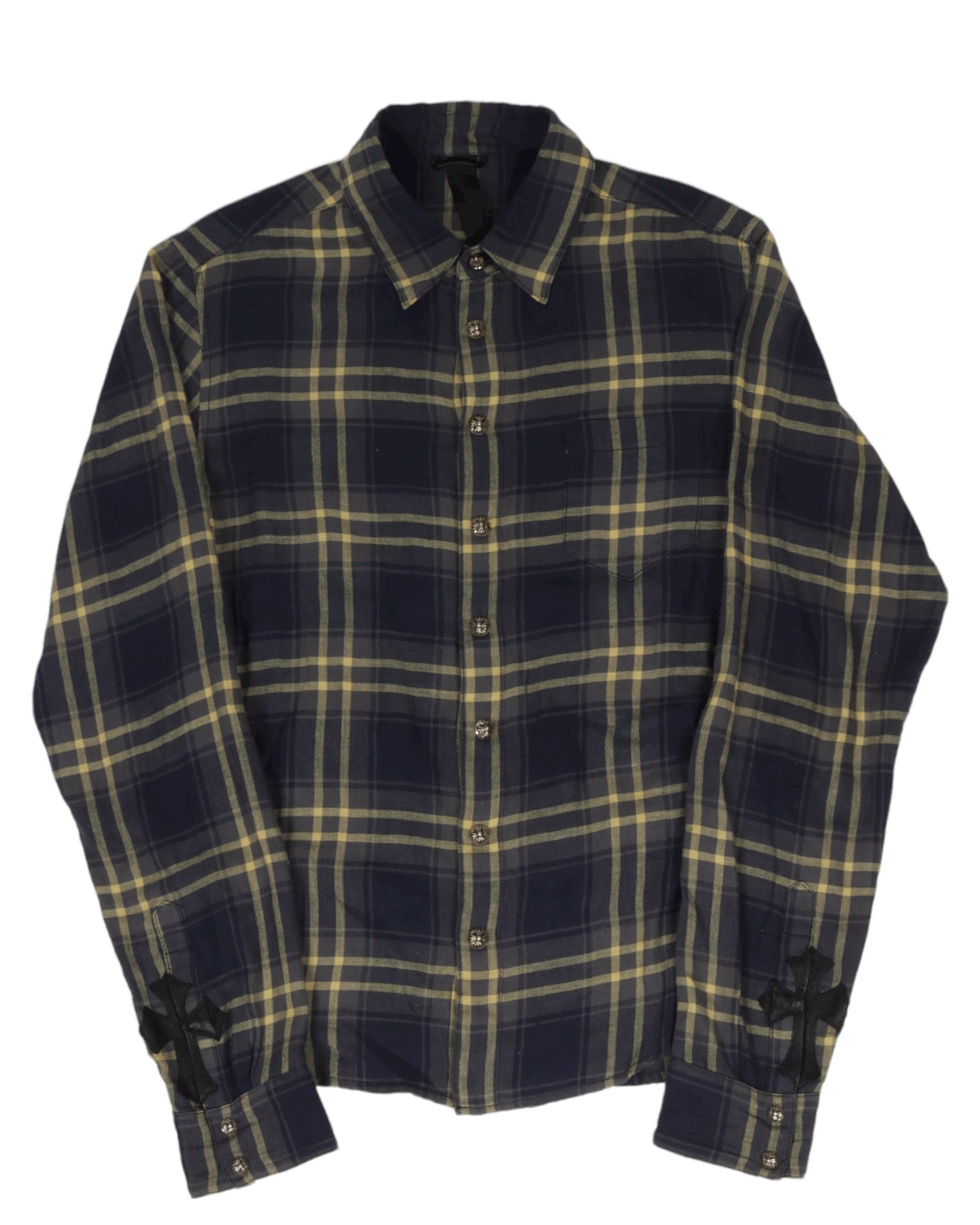 Cross Patch Flannel Shirt