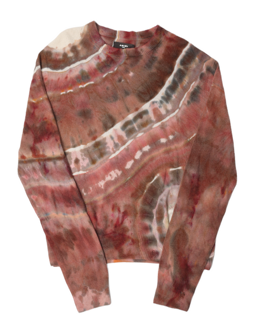 Tie-Dye Cashmere Blend Sweater