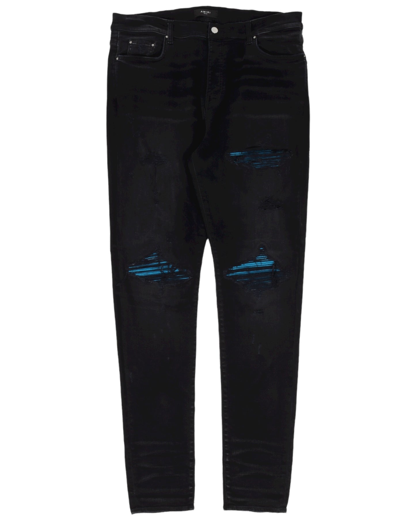 MX1 Cracked Paint Jeans