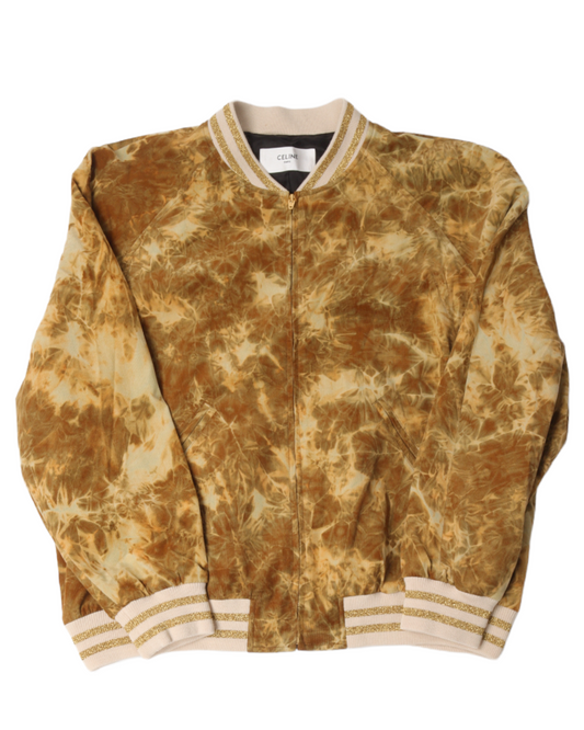 Tie Dye Bomber Jacket