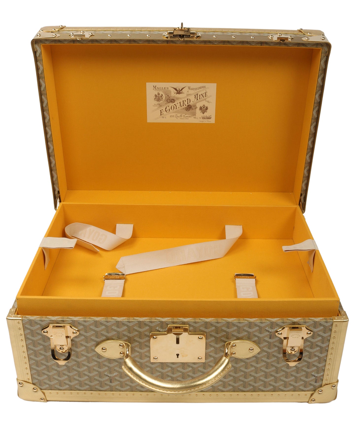 Palace 55 Gold Suit Case