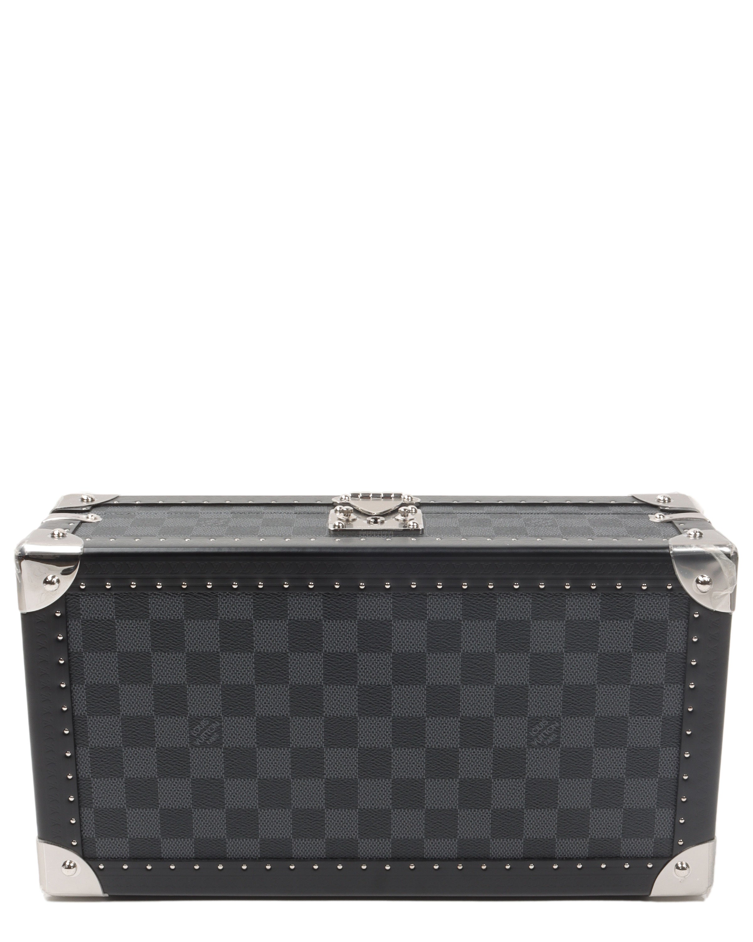 Replica Louis Vuitton 8 Watch Case Monogram Eclipse M20016 for Sale