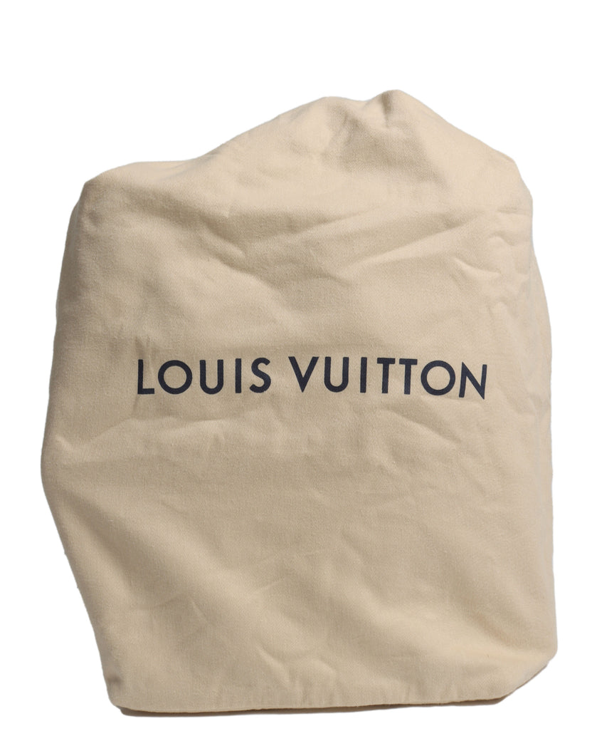 Louis Vuitton Monogram Canvas & Black Leather Solar Ray Steamer Bag