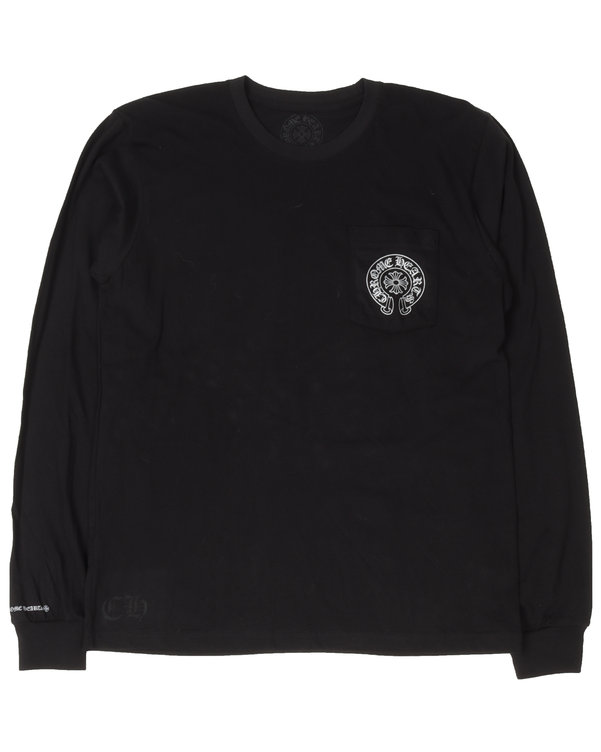 Chrome Hearts ブラック長袖Tシャツ 30966138_59865433_600.jpg