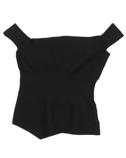 Tom Ford Era Cross-Stitching Top