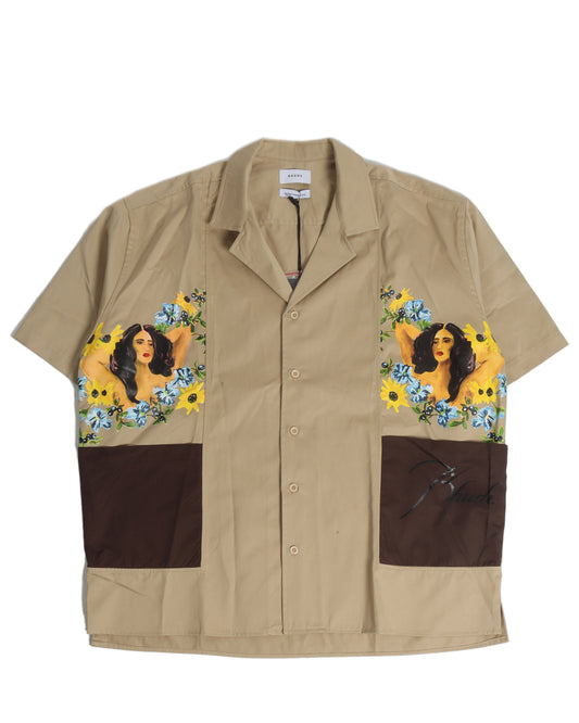 Painted Button Up Shirt