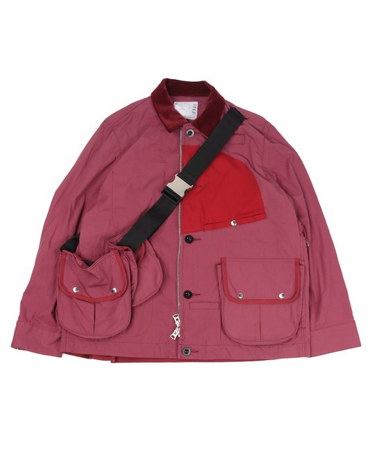 Cotton Oxford Blouson Jacket