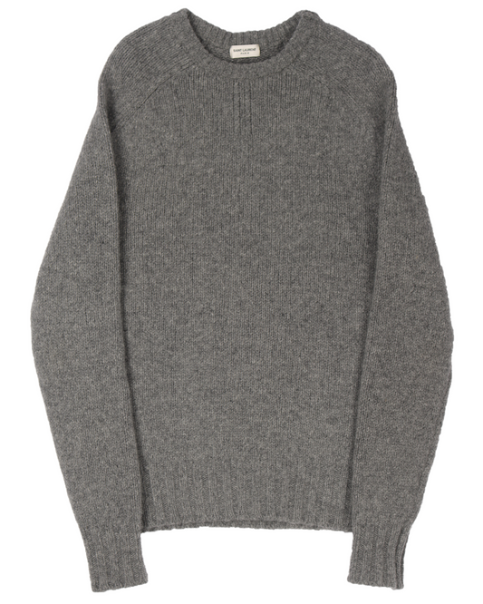 Wool Blend Raglan Sweater