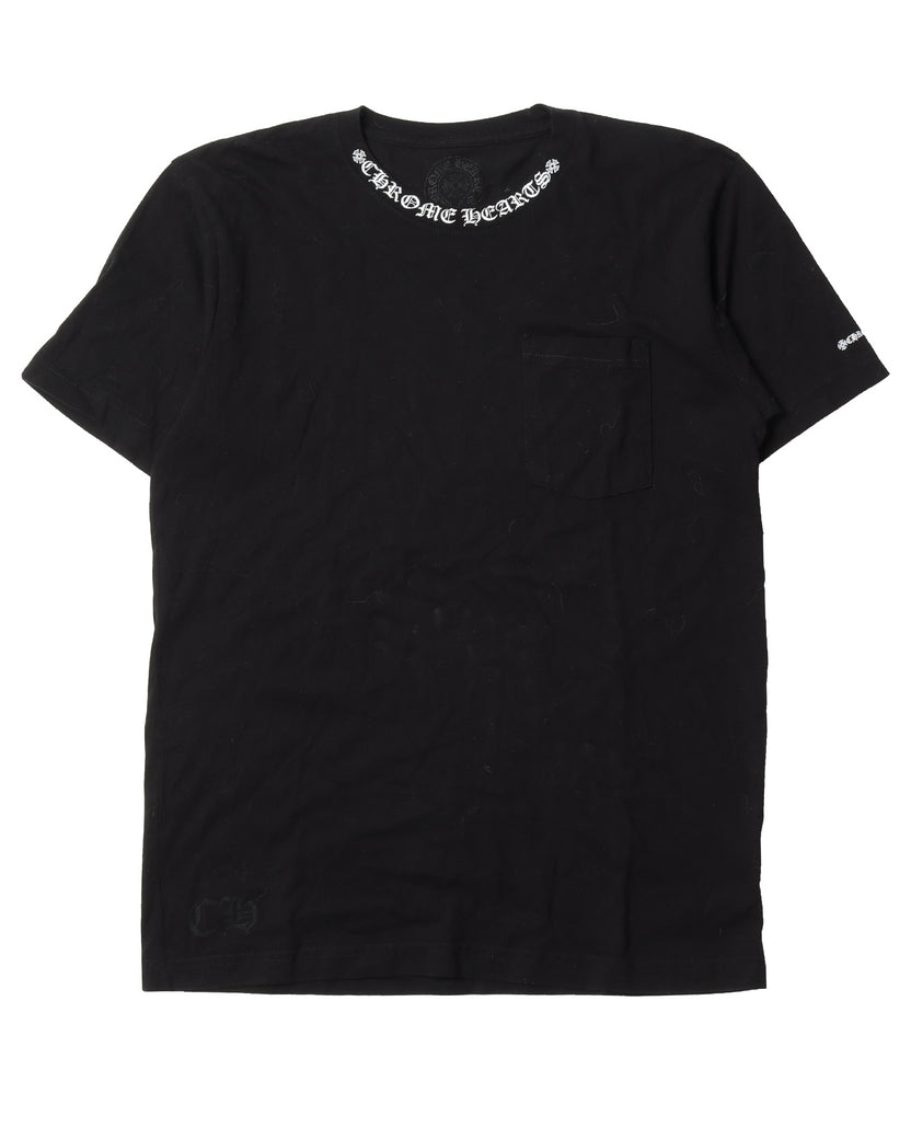 Collar Logo Pocket T-Shirt