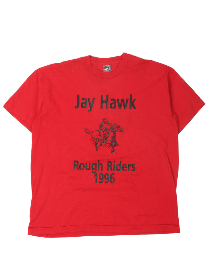 Jay Hawk Rough Riders T-shirt