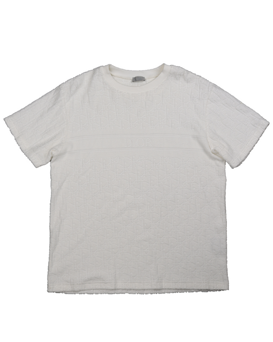 Terry Cotton Monogram T-Shirt