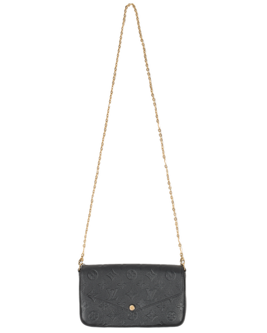 Pochette Félicie Clutch w/ Gold Chain
