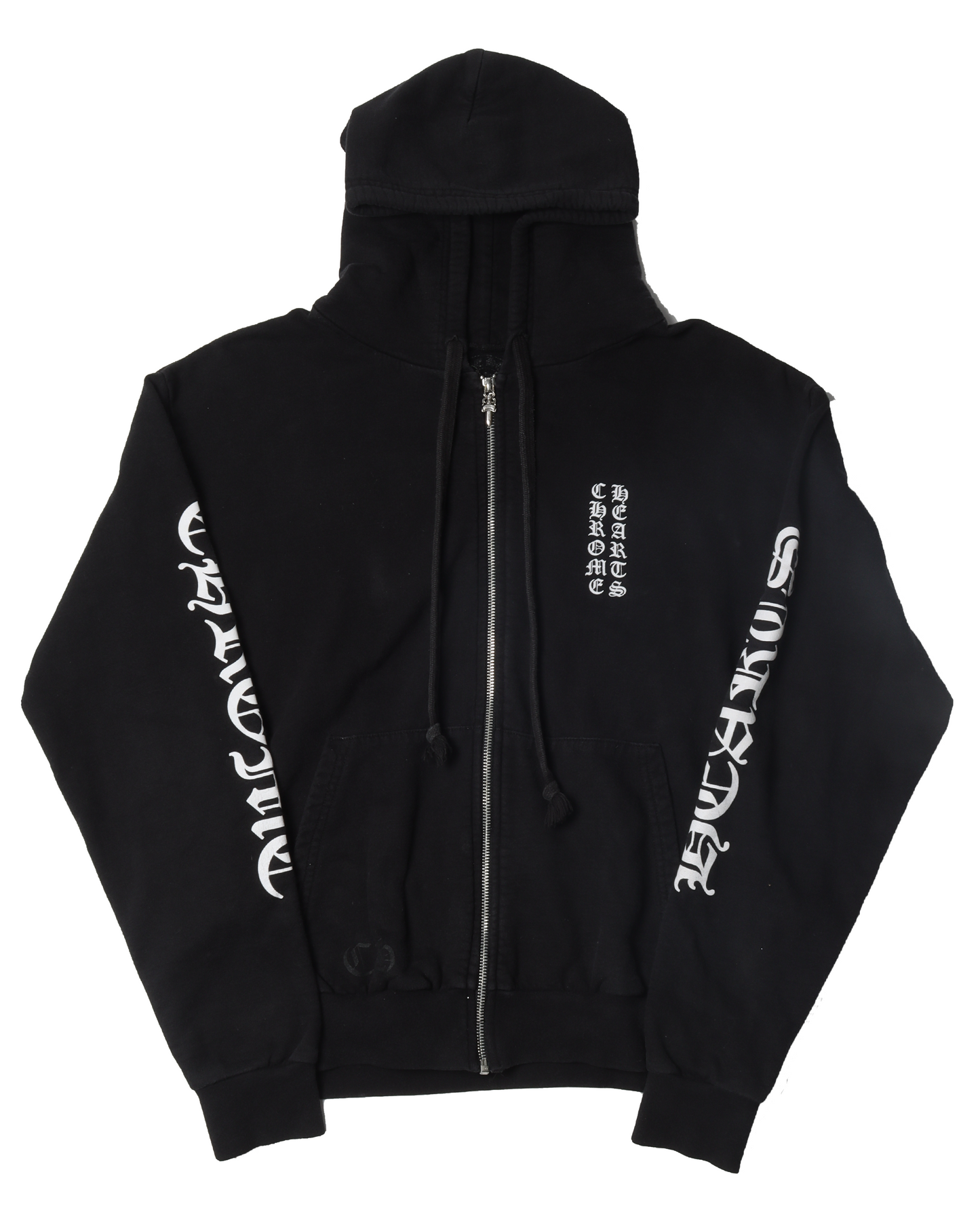 Sleeve Logo Zip Up Hoodie