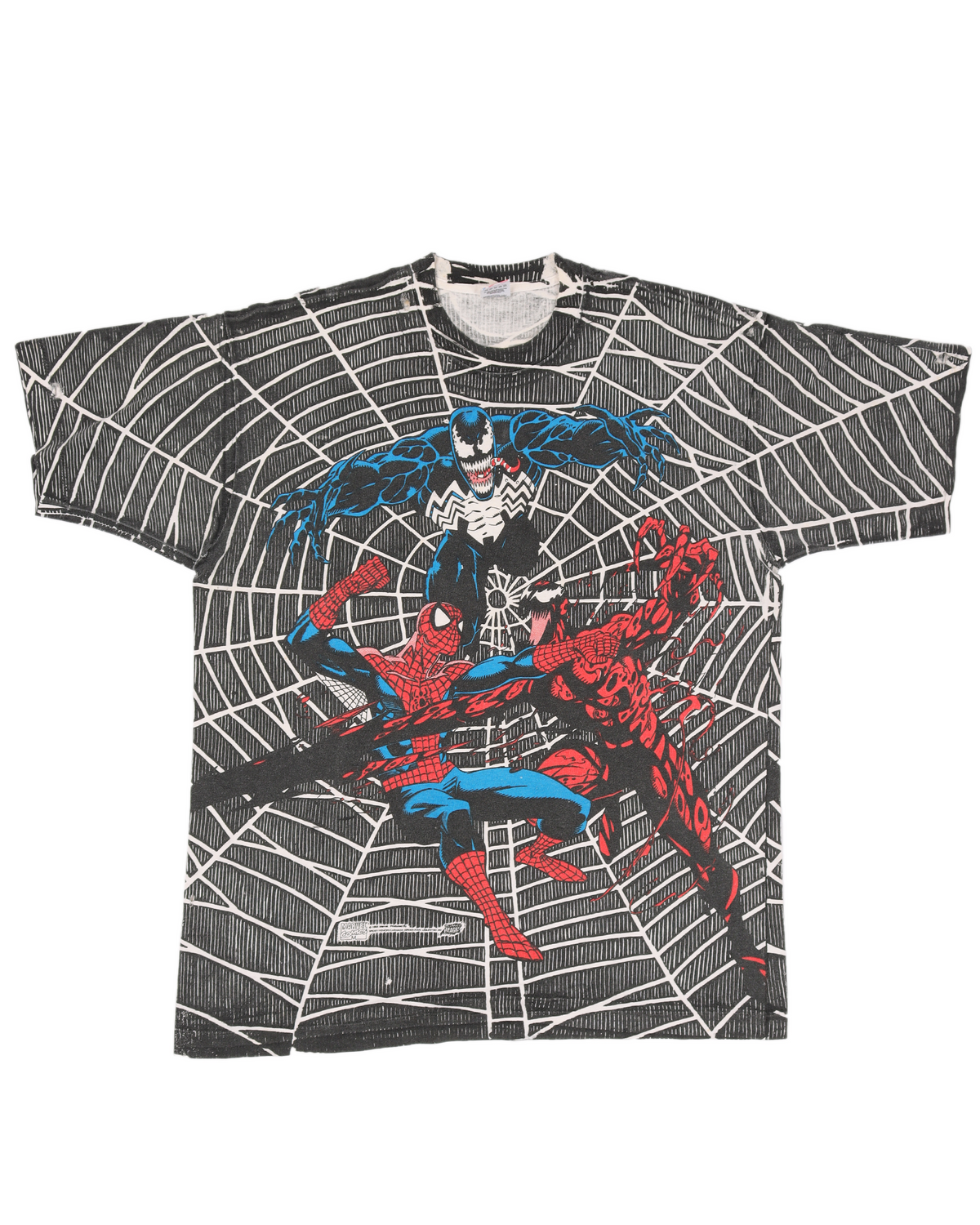Vintage Venom & Spider-Man vs. Carnage Mega T-Shirt – Justin Reed