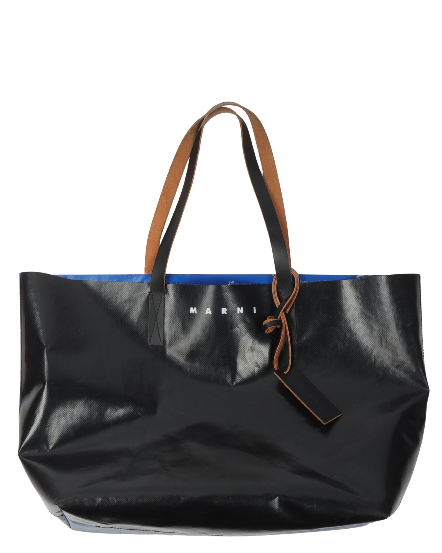 Two Tone PVC Tote Bag
