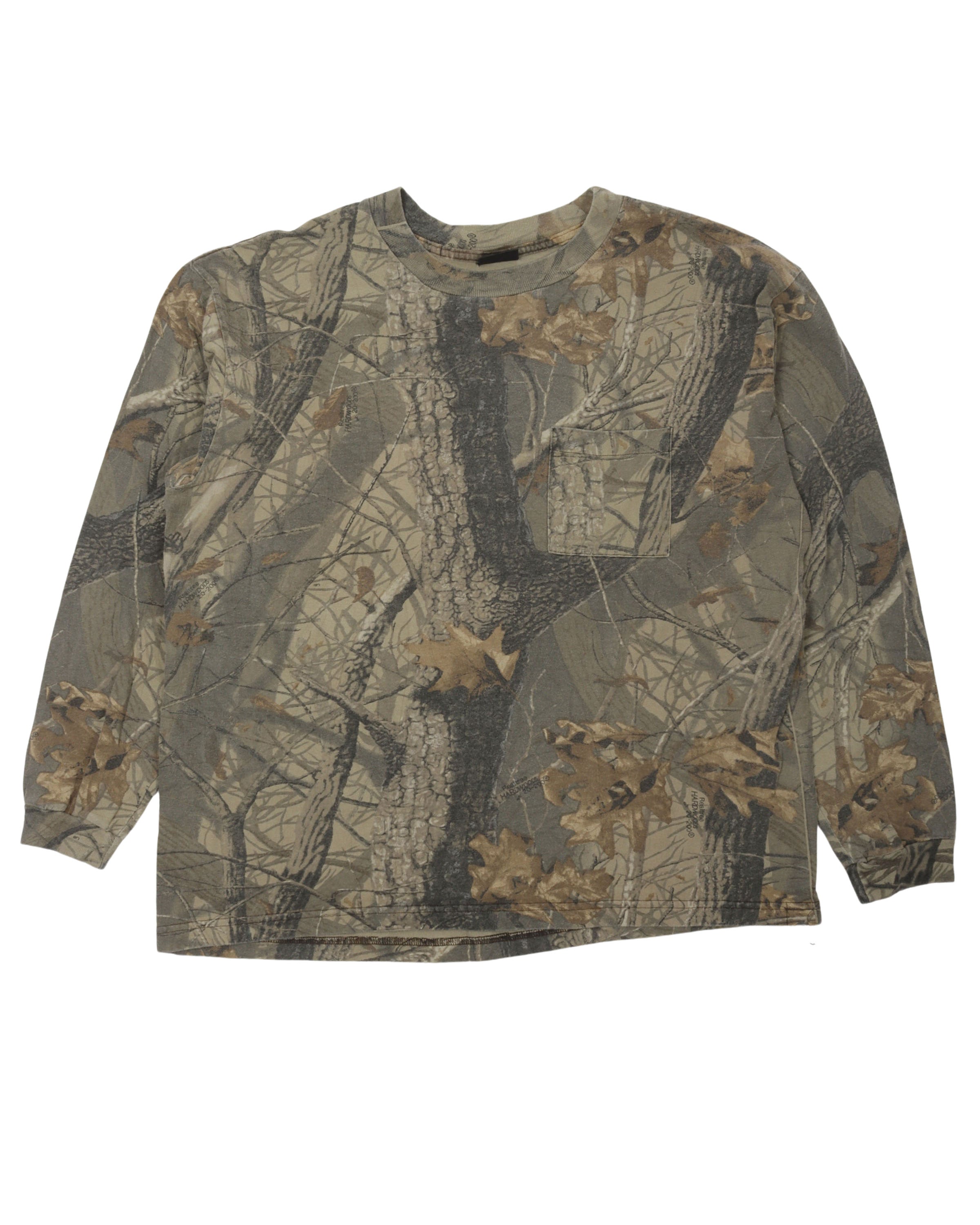 Real Tree Pocket Long Sleeve T-Shirt