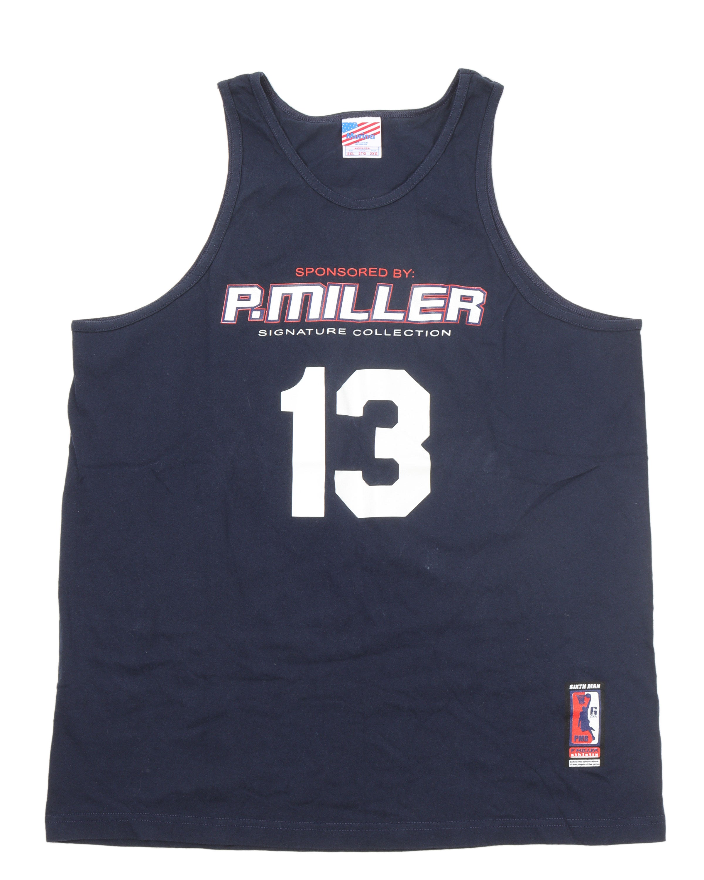 Vintage P. Miller Signature Collection Jersey Tank-Top