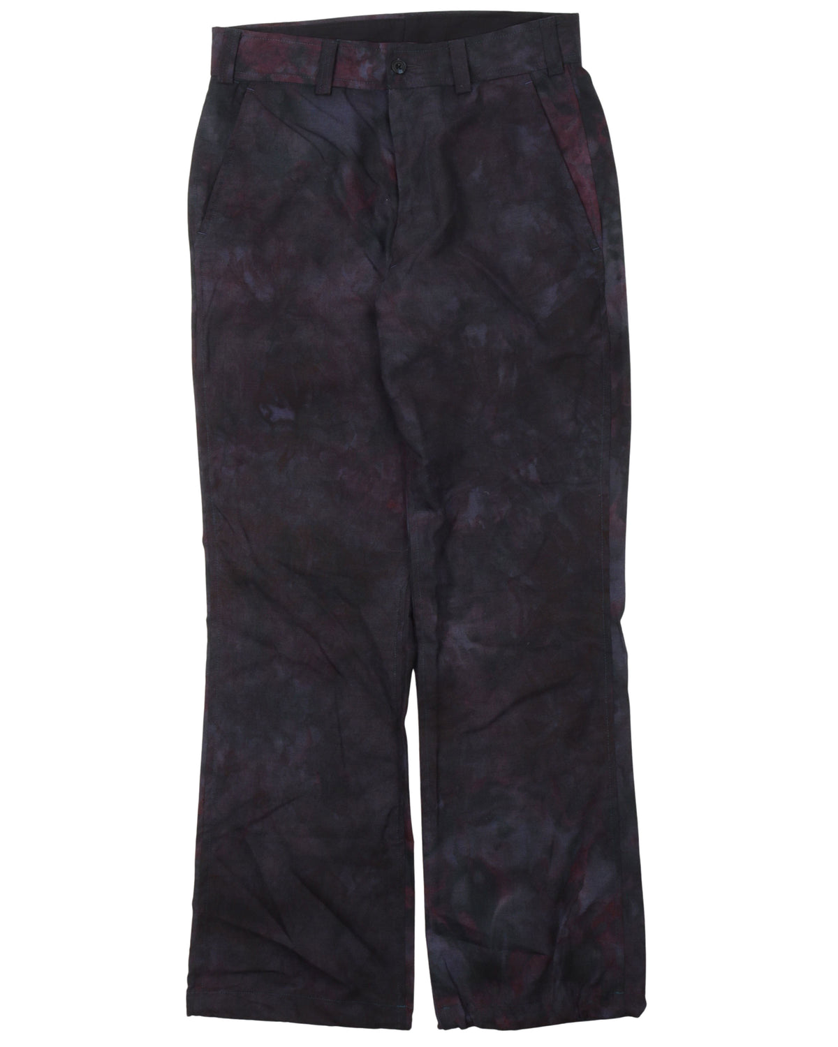 Tie Dye Wool Pants
