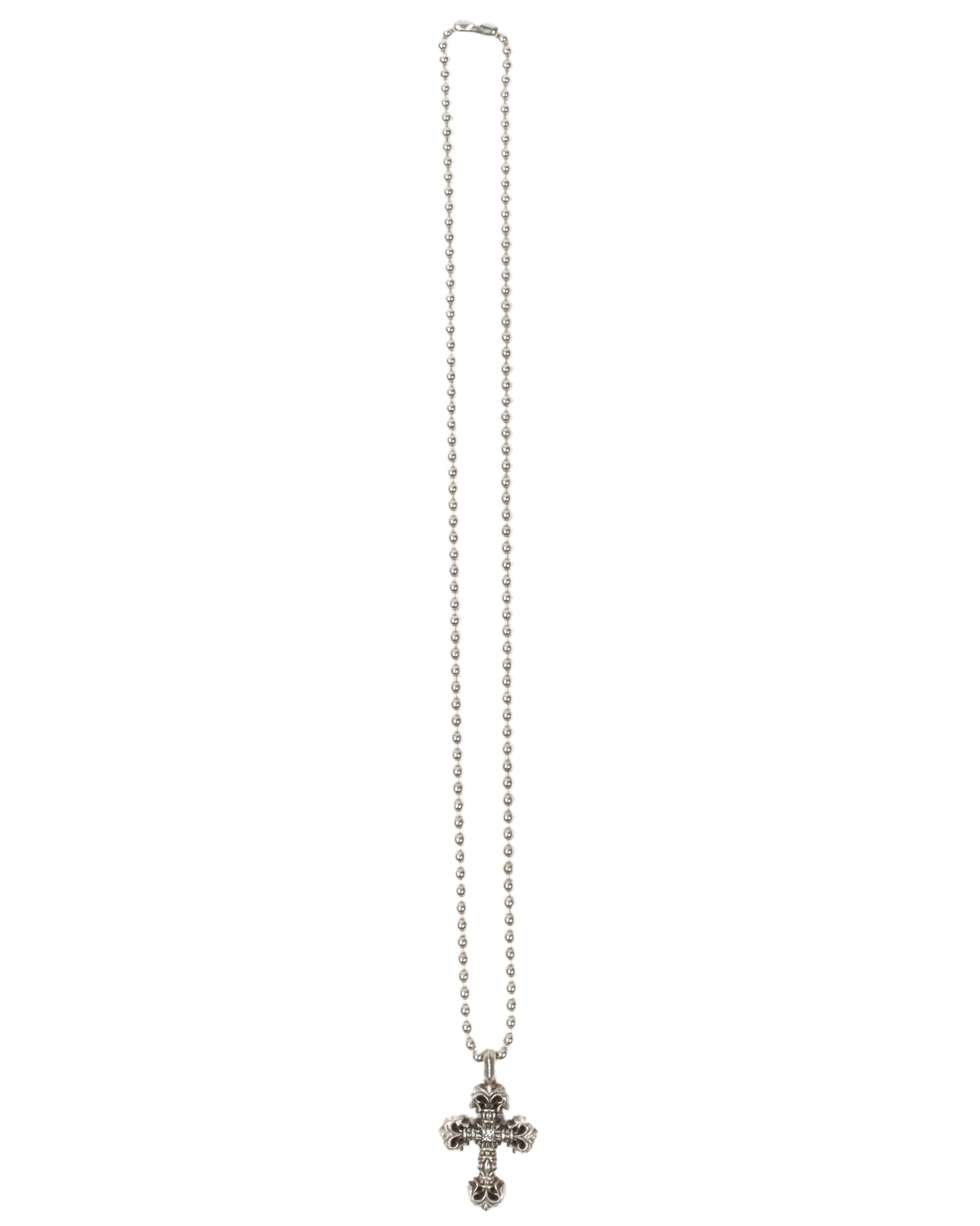 Fancy Cross Pendant with Chain Link