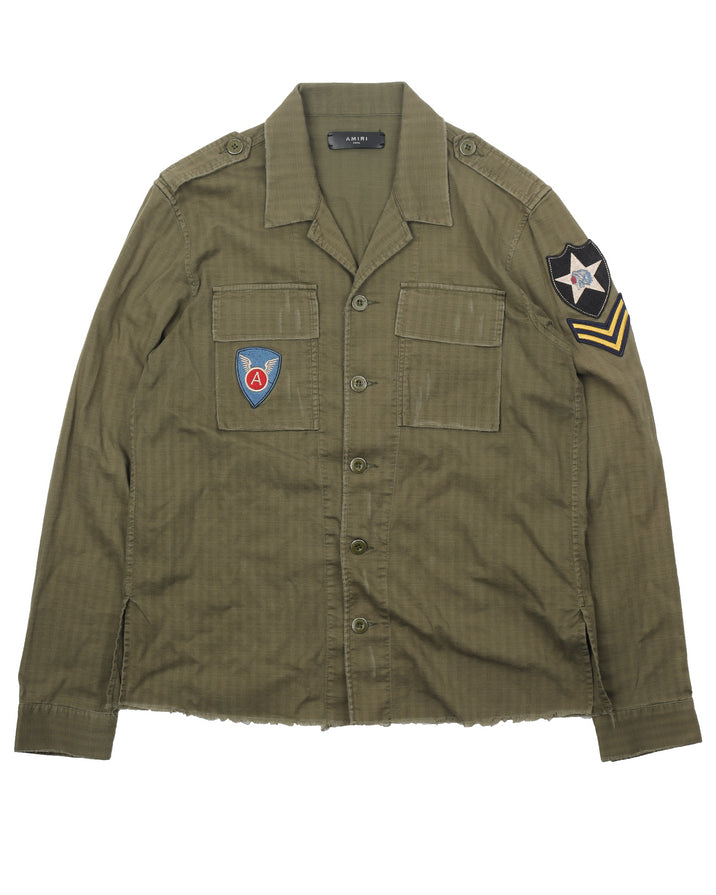 Patchwork Army Field Shirt