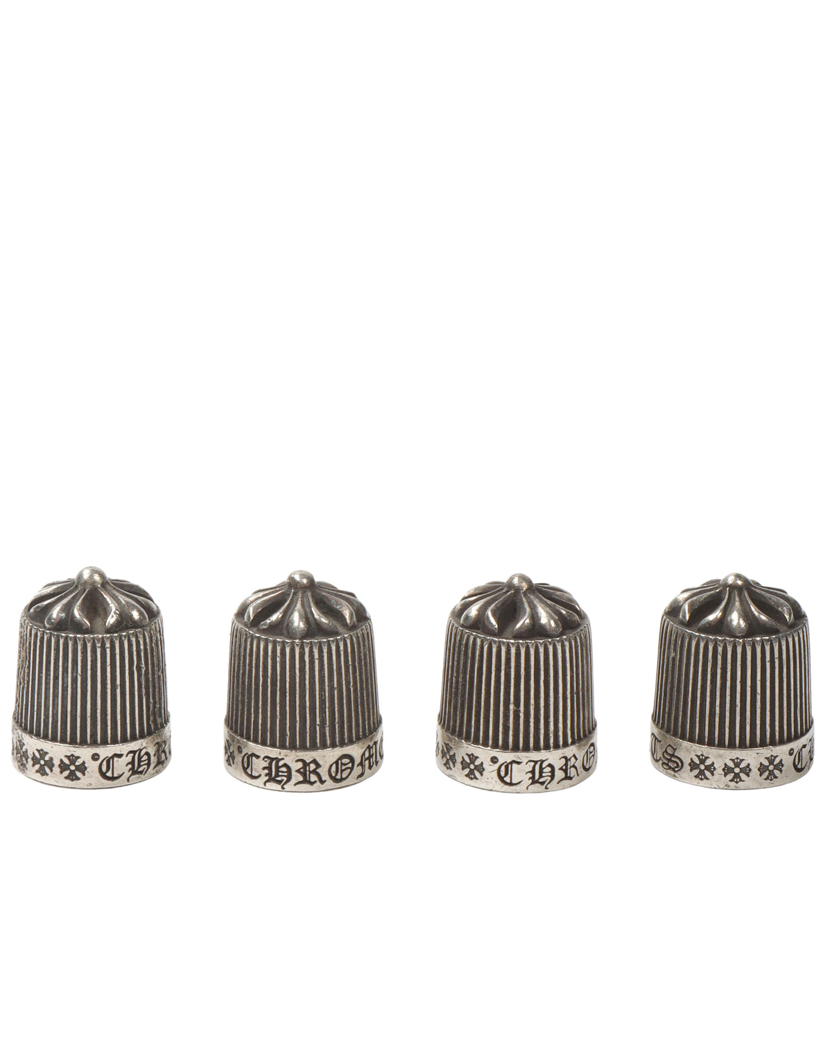 Sterling Silver Tire Caps