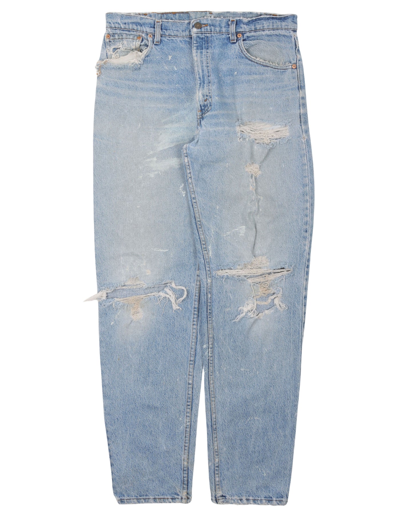 Distressed Levi's Jeans