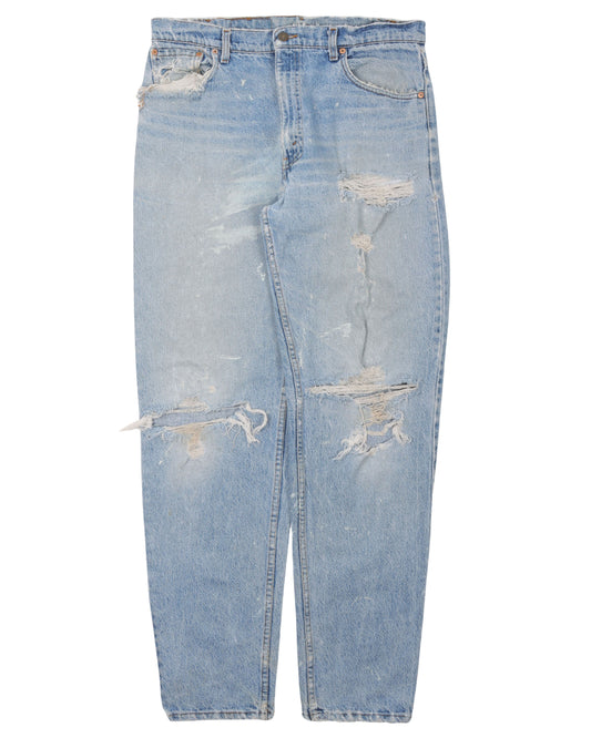Distressed Levi's Jeans