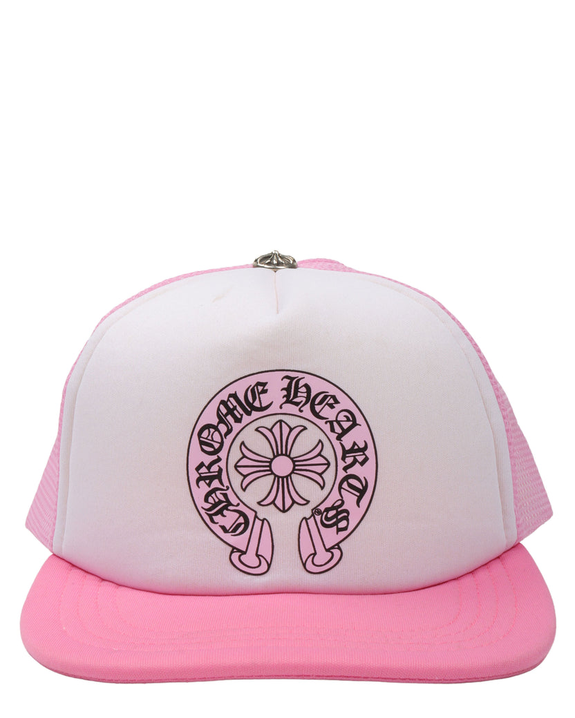 Pink Horseshoe Trucker Hat