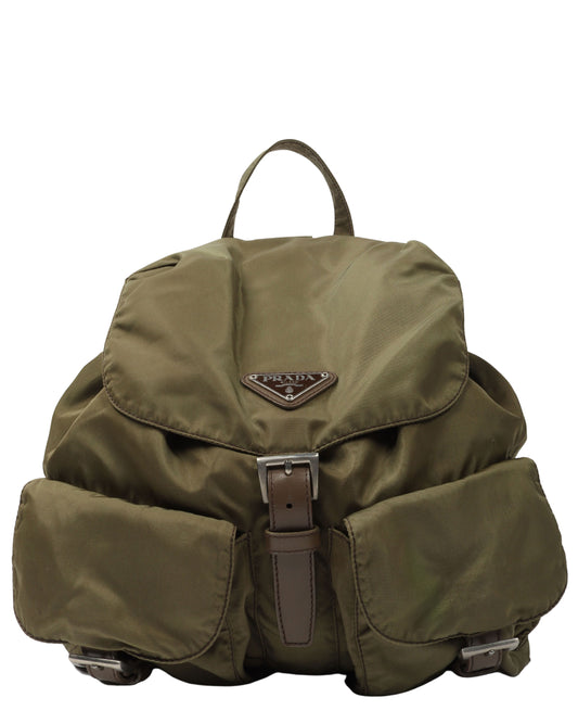 Nylon Cargo Mini-Backpack