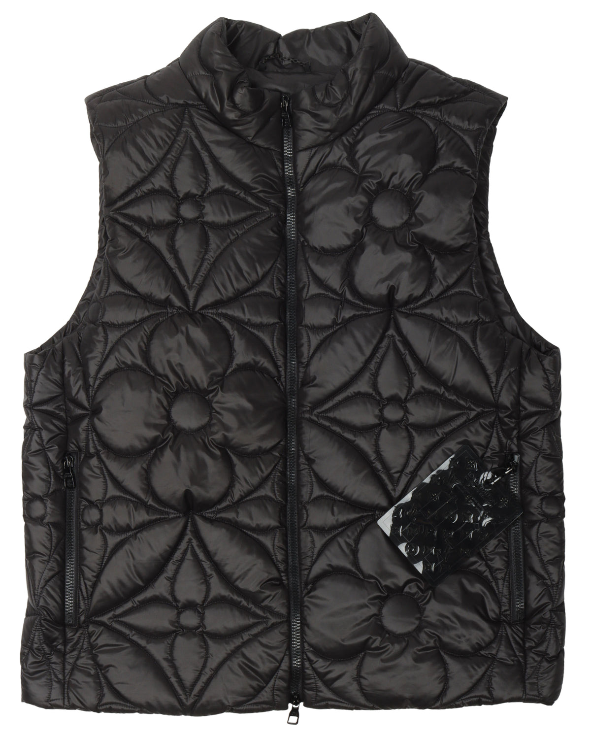 Virgil Abloh Flower Quilted Vest