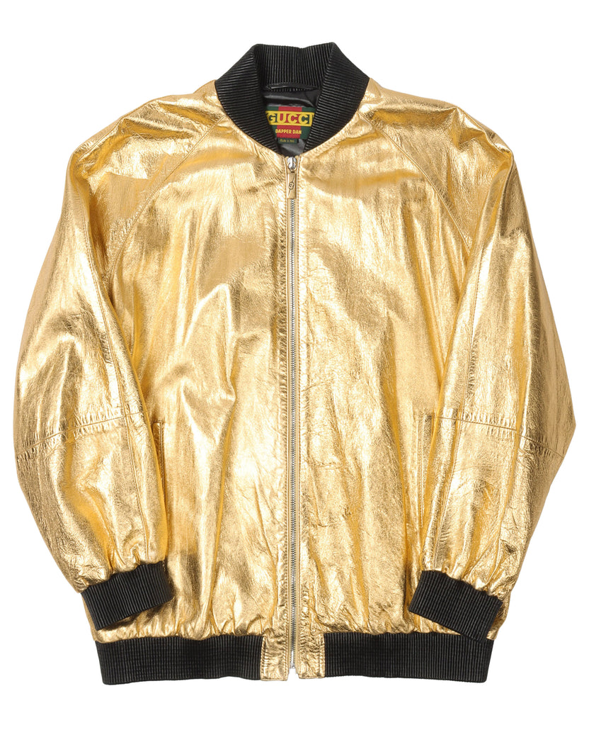 Dapper Dan Gold Sequin Jacket