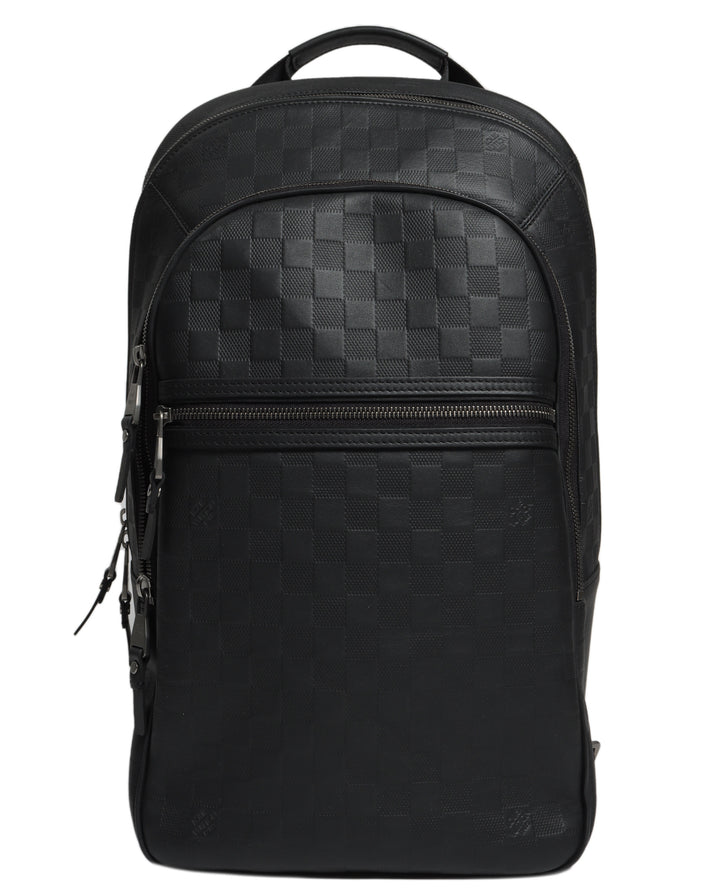 Michael Damier Monogram Leather Backpack