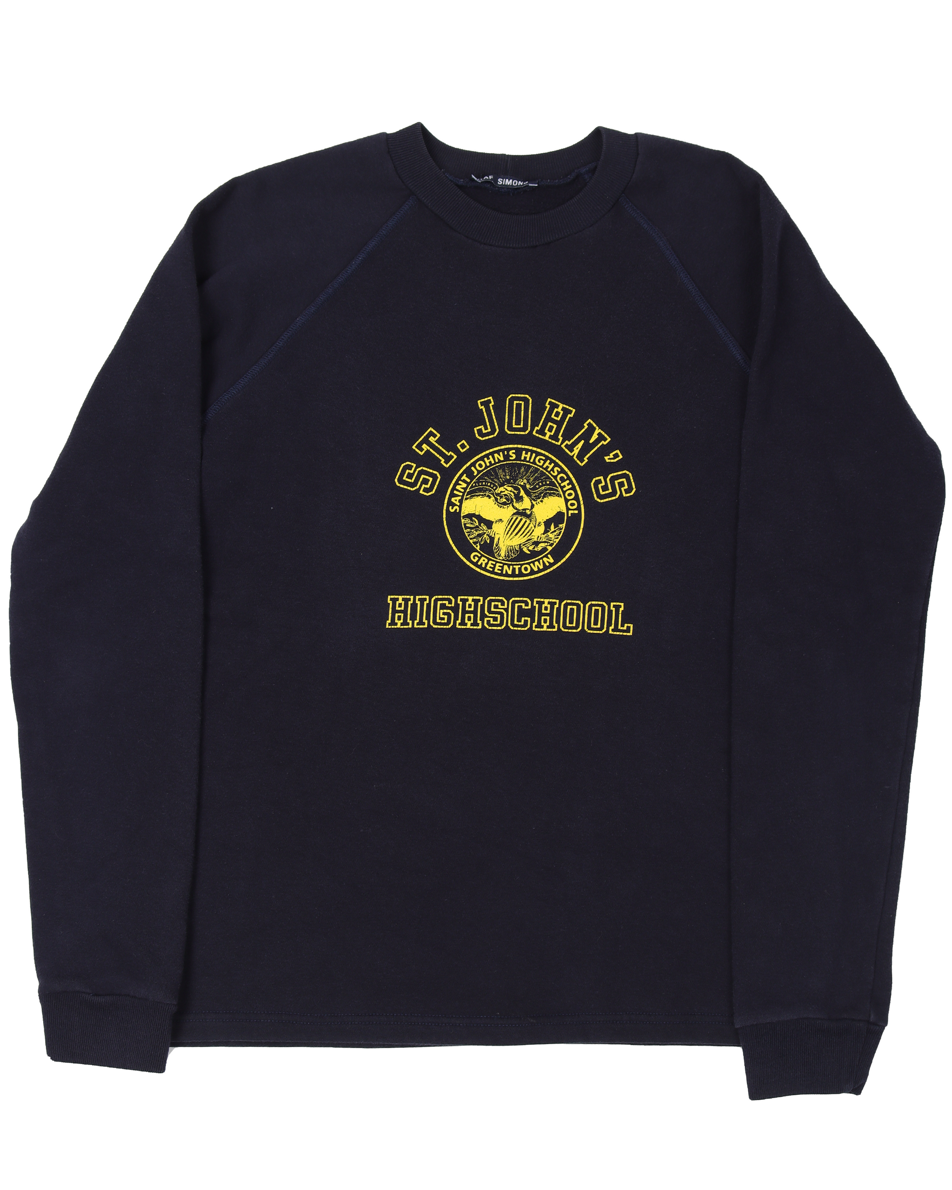 Raf Simons St. John's High School Crewneck Sweatshirt – Justin Reed