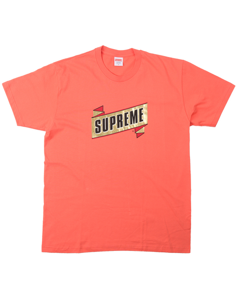 Supreme Banner Short-Sleeve Top 'Orange