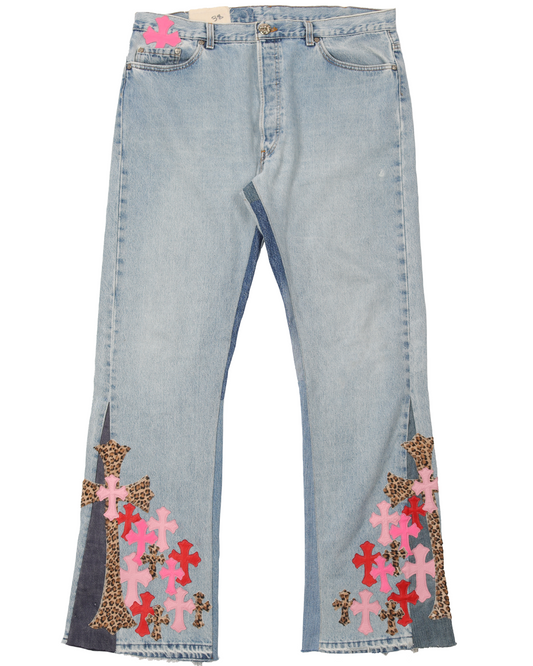 Levi's Cross Patch Flared Denim