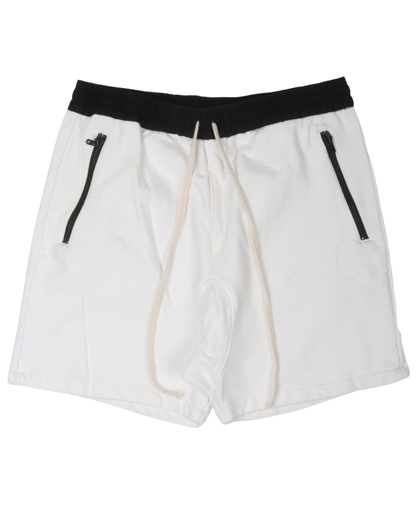 Essentials White Shorts