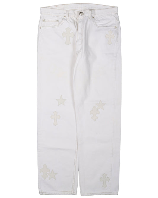 Levi's Leather Cross Jeans