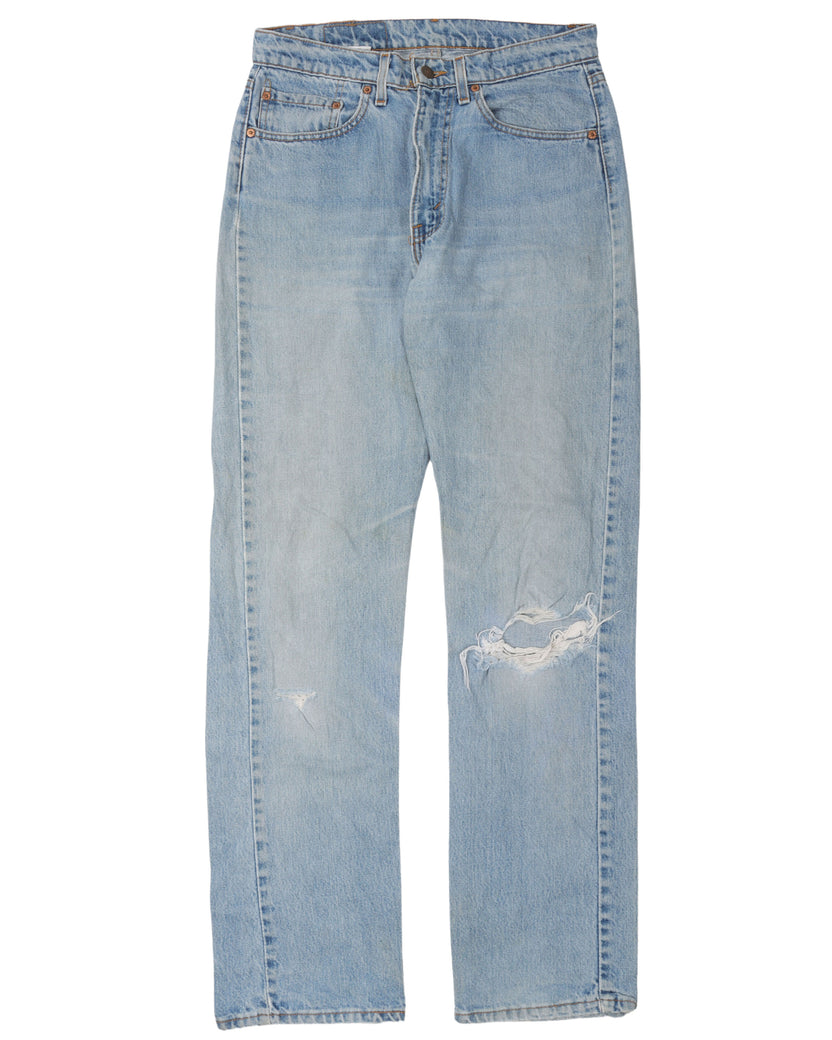 Levi's Distressed 501 Denim