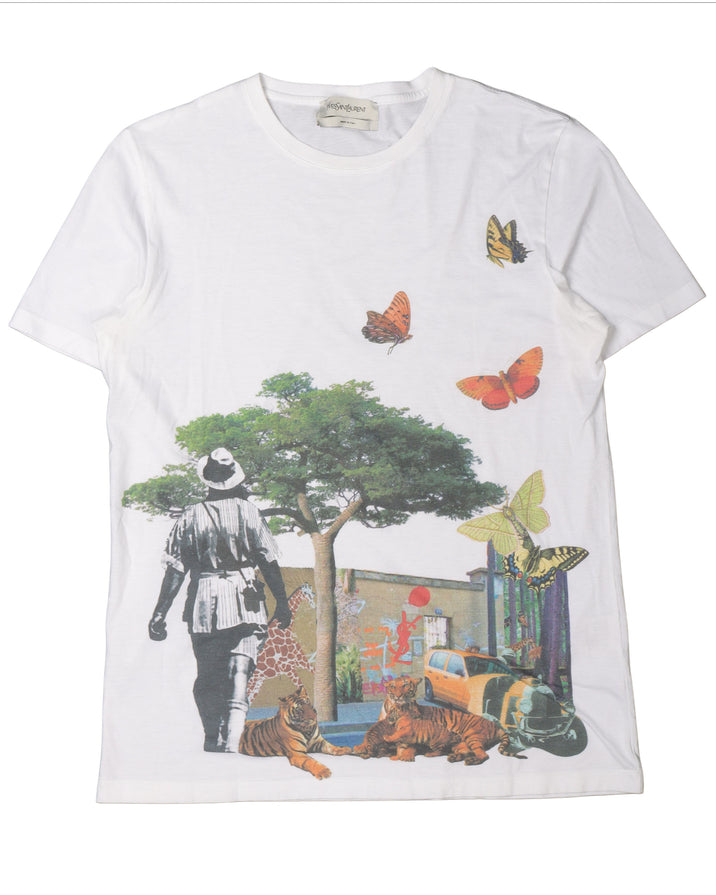 Butterfly Man Tiger T-Shirt