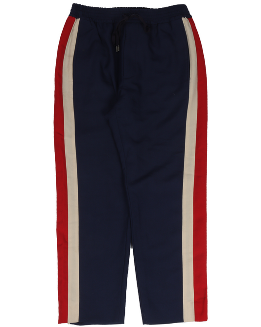 Cruise Wool-Blend Striped Pants