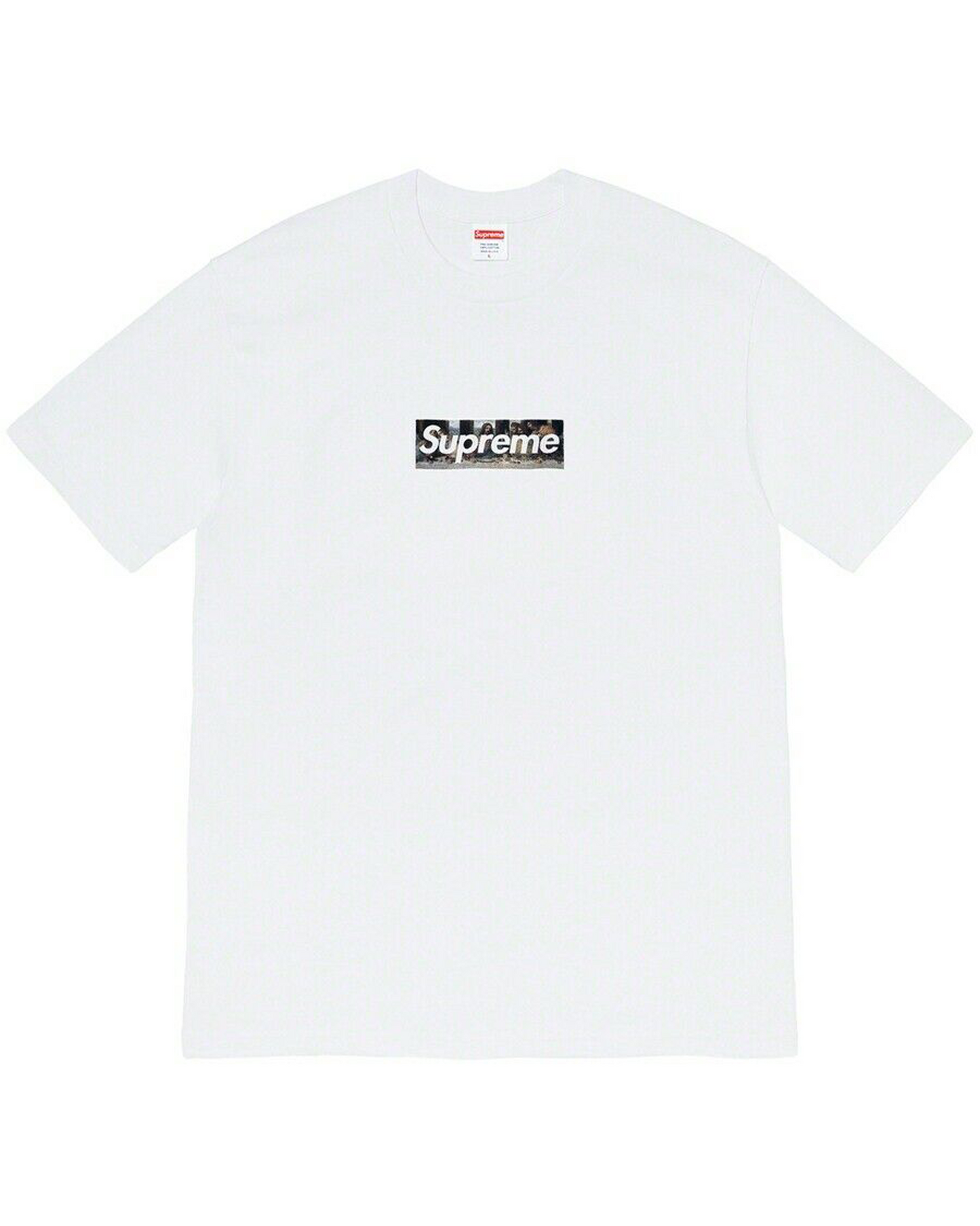 Milan Box Logo Tee 'White'