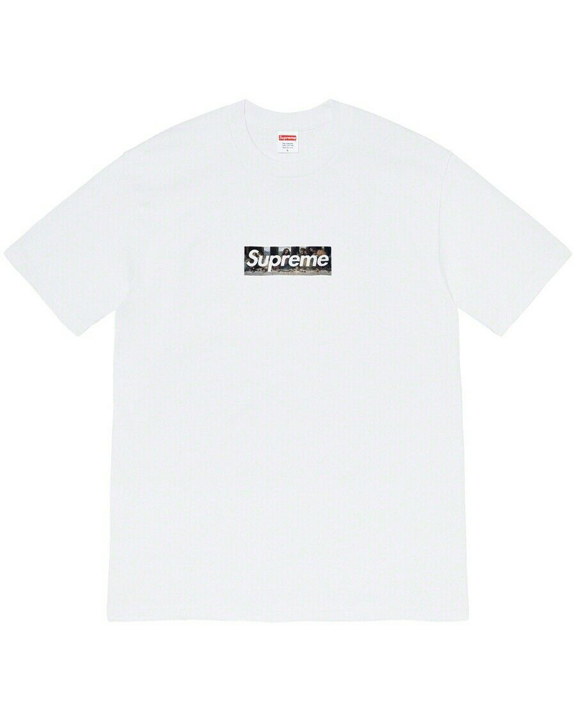 Supreme Milan Box Logo Tee 'White' – Justin Reed