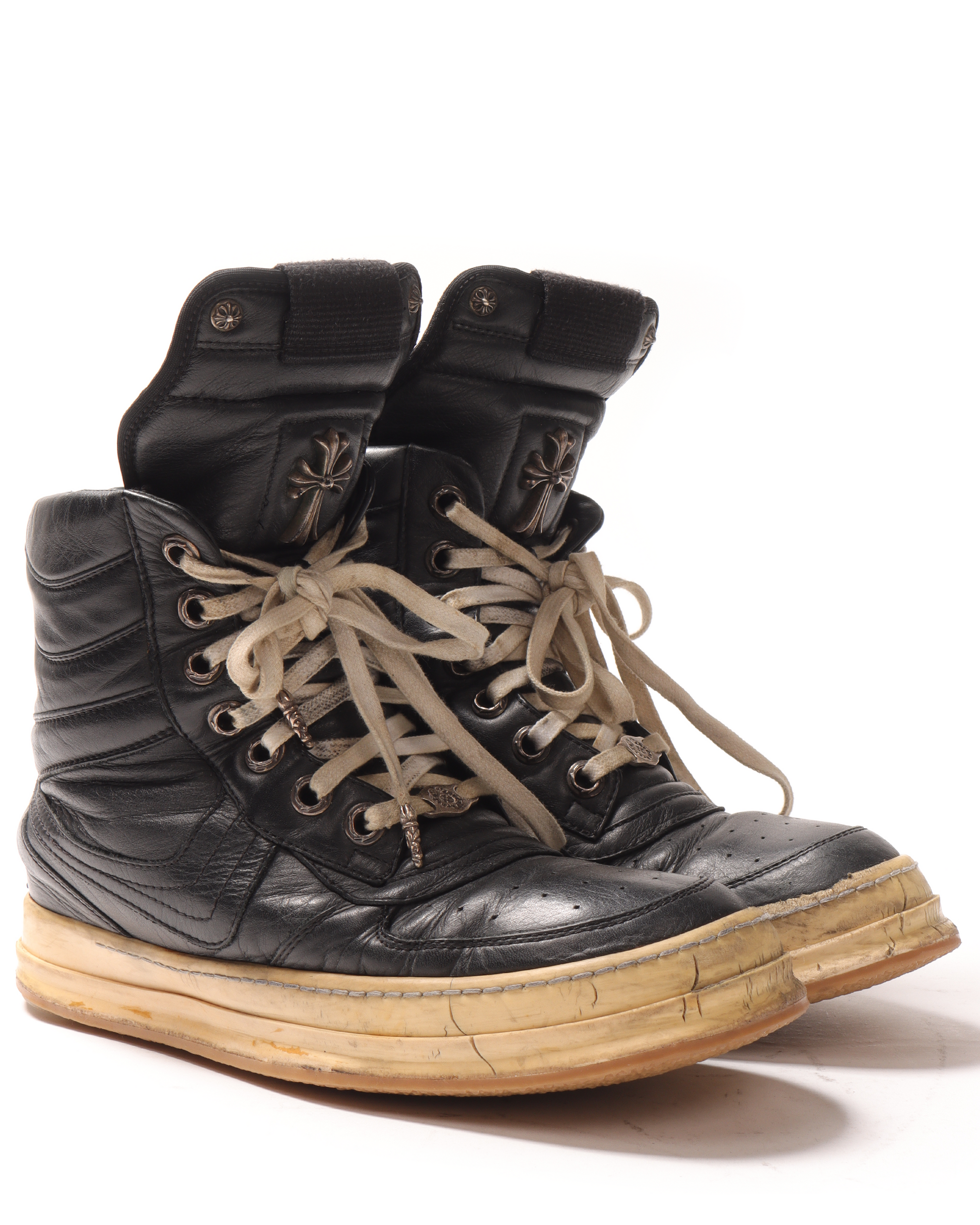 Rick Owens Chrome Hearts Embellished Dunks – Justin Reed